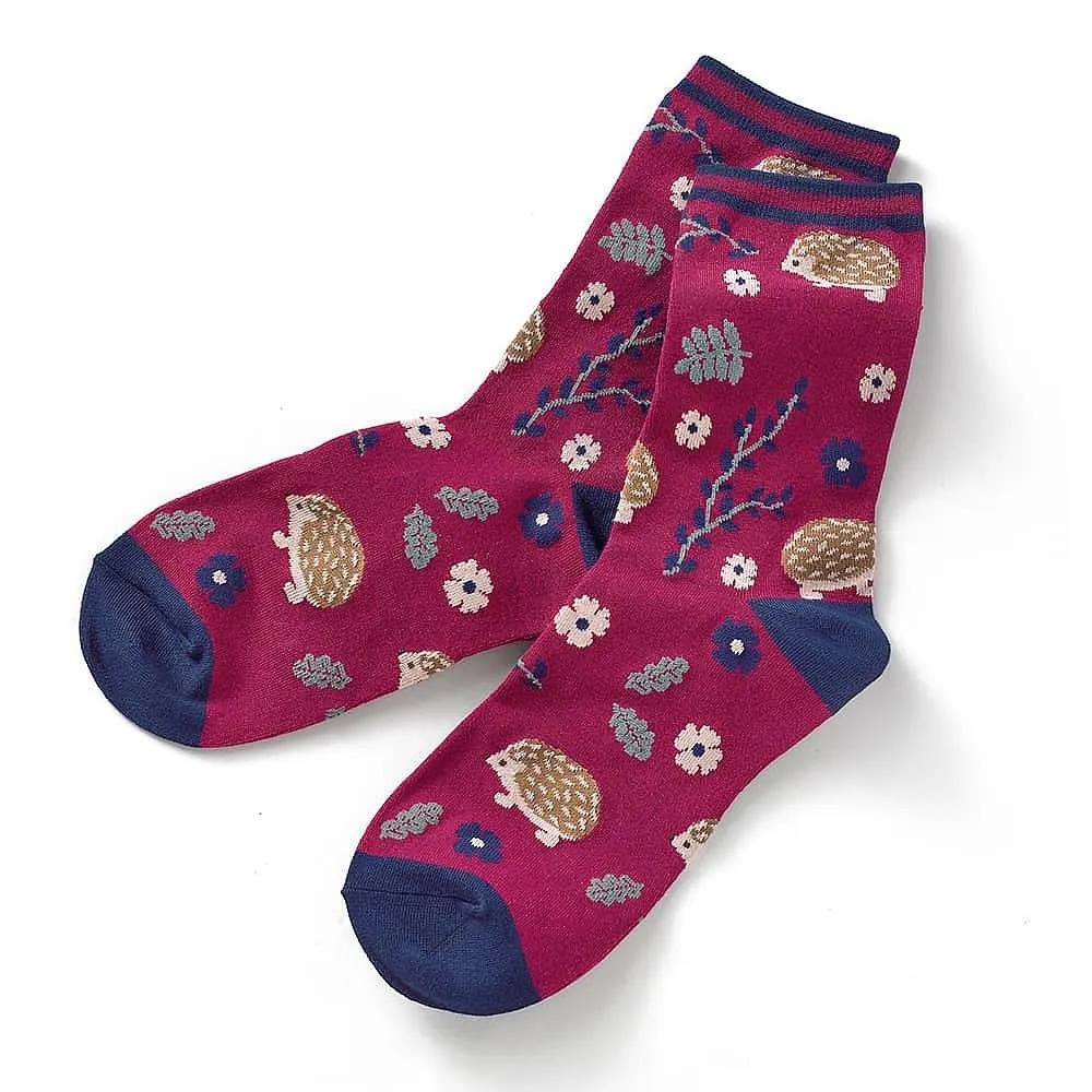 Prickly Pals Hedgehog Socks