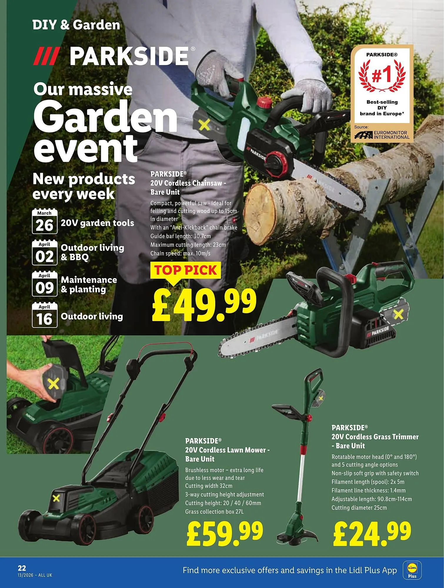 Lidl leaflet from 26 March to 1 April 2026 - Catalogue Page 24