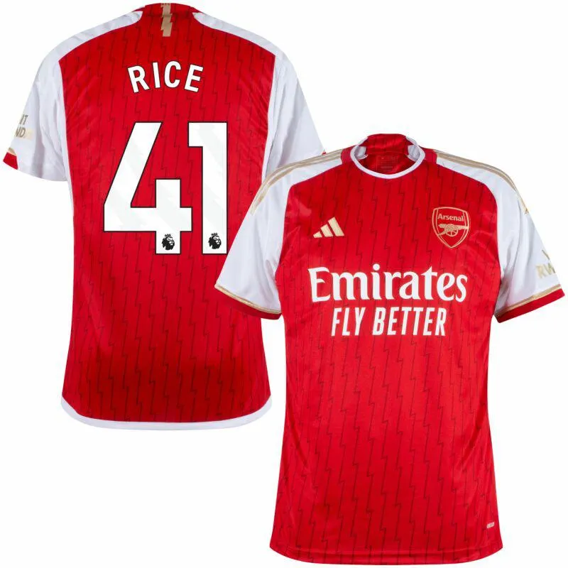 adidas Arsenal Home Rice 41 KIDS Shirt 2023-2024 (Premier League)