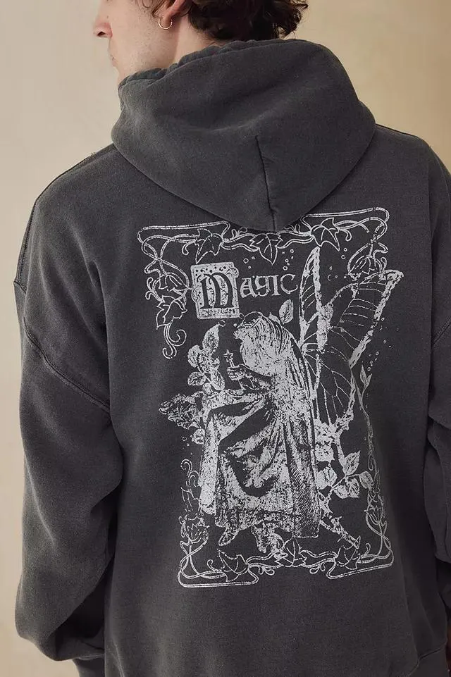 UO - Sweat à capuche Magic noir
