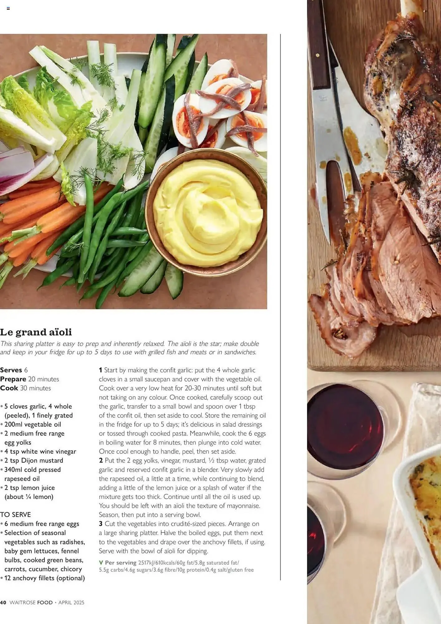 Waitrose leaflet from 26 March to 30 April 2025 - Catalogue Page 40