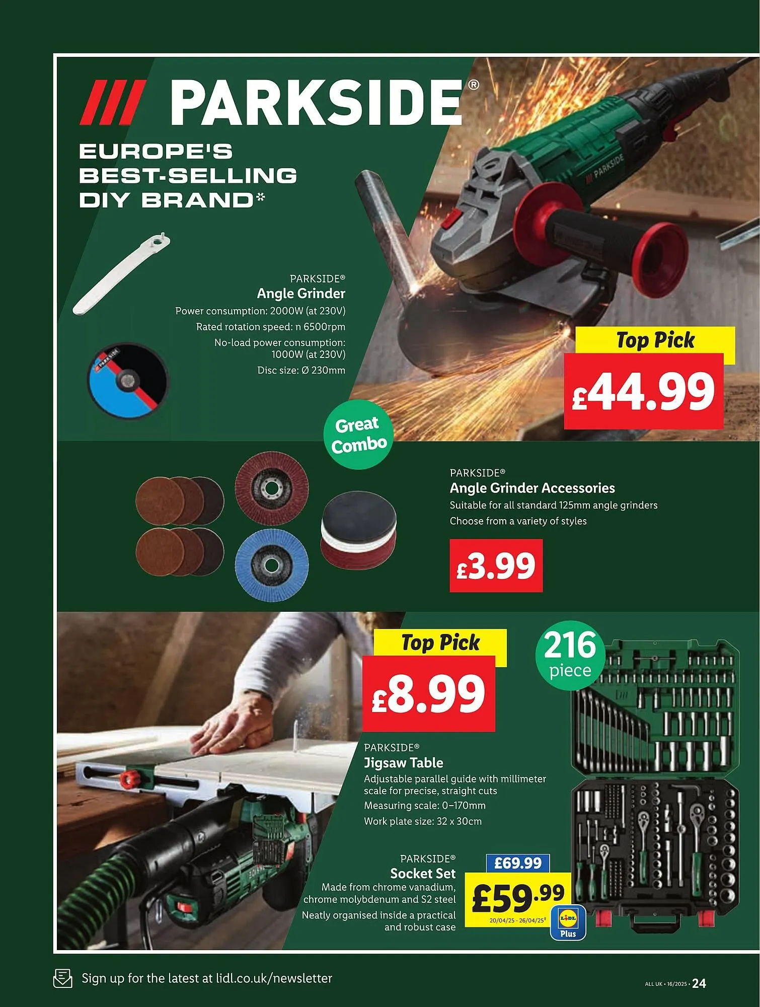 Lidl leaflet from 17 April to 23 April 2025 - Catalogue Page 24