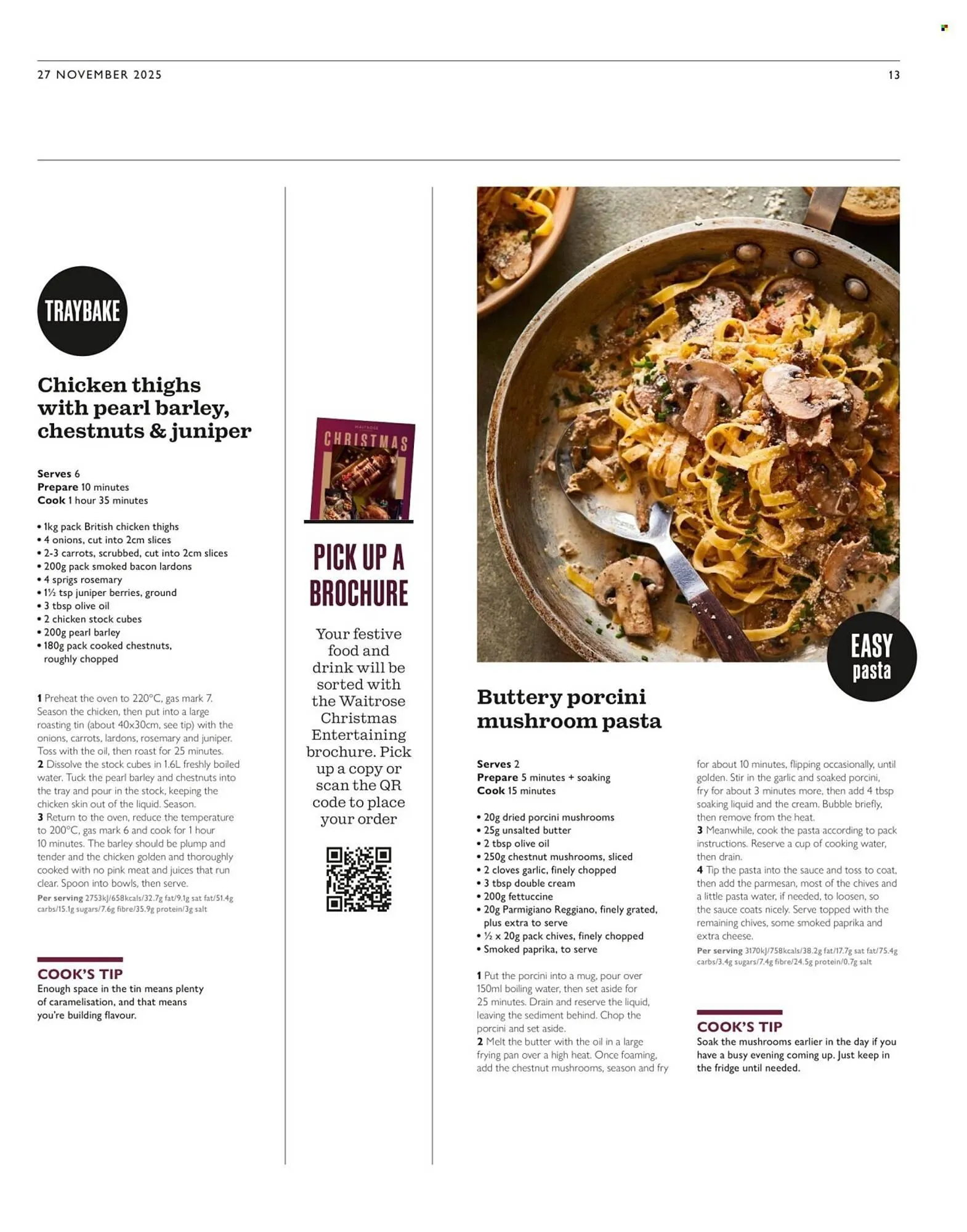 Waitrose catalogue from 26 November to 3 December 2025 - Catalogue Page 13