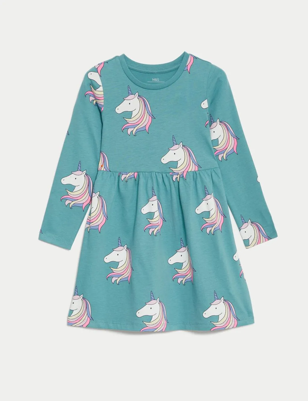 Pure Cotton Unicorn Dress (2-8 Yrs)