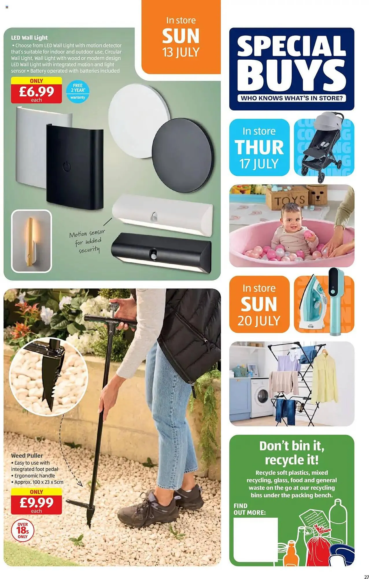 Aldi leaflet from 10 July to 14 July 2025 - Catalogue Page 27