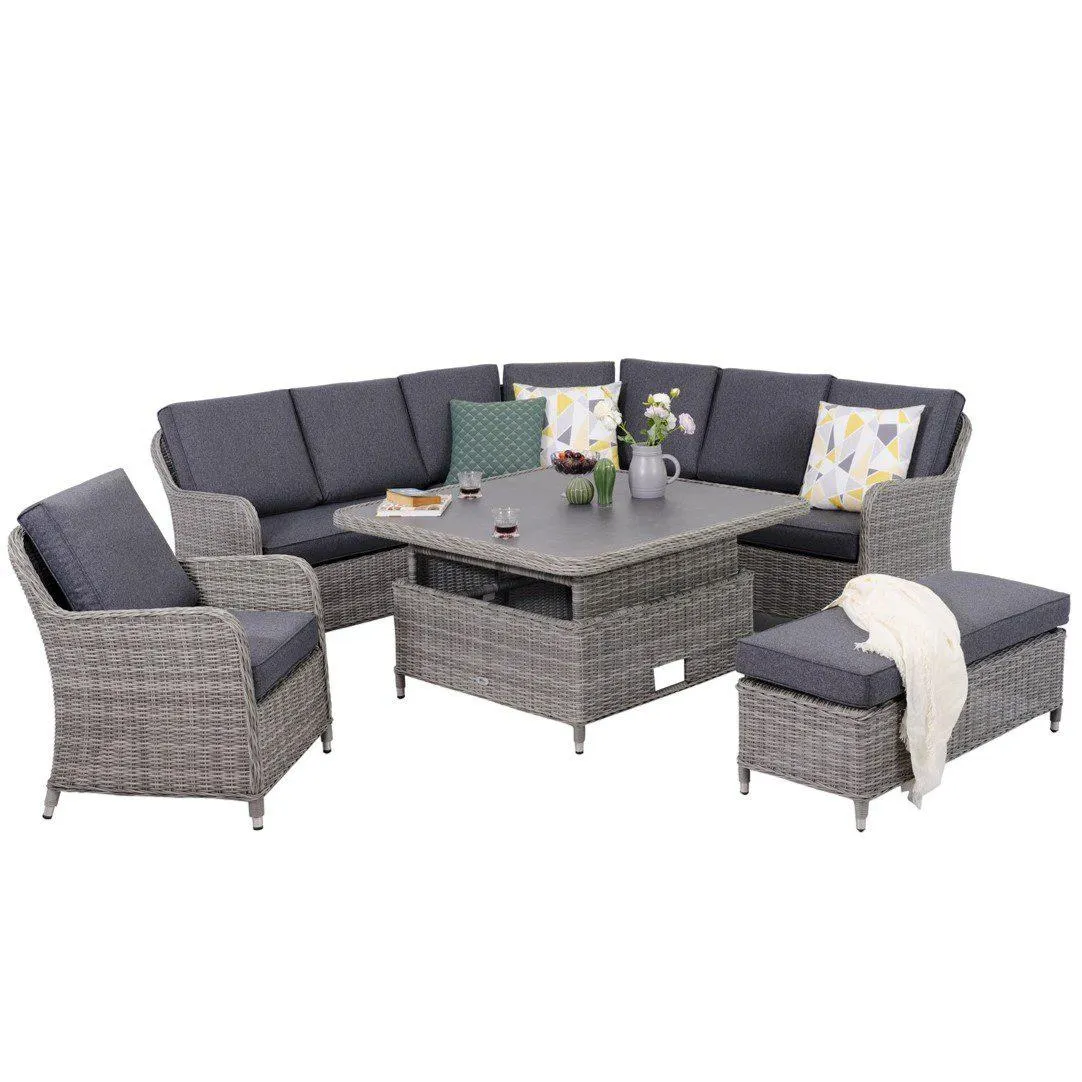Tenby Luxury Corner Garden Dining Set