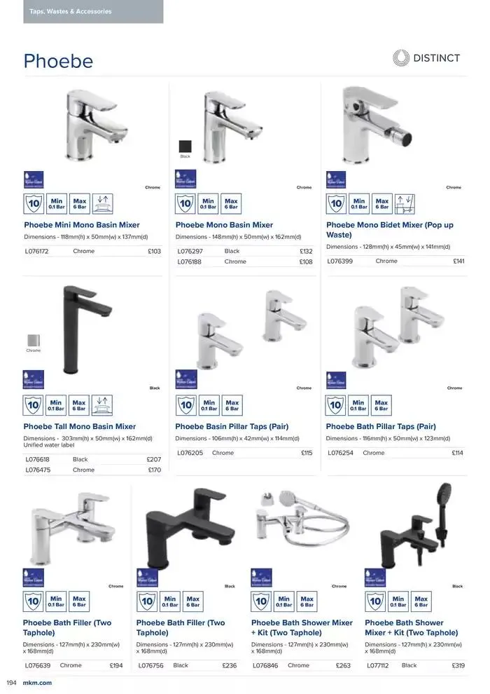 Bathroom Collection 2025 from 6 February to 31 December 2025 - Catalogue Page 196