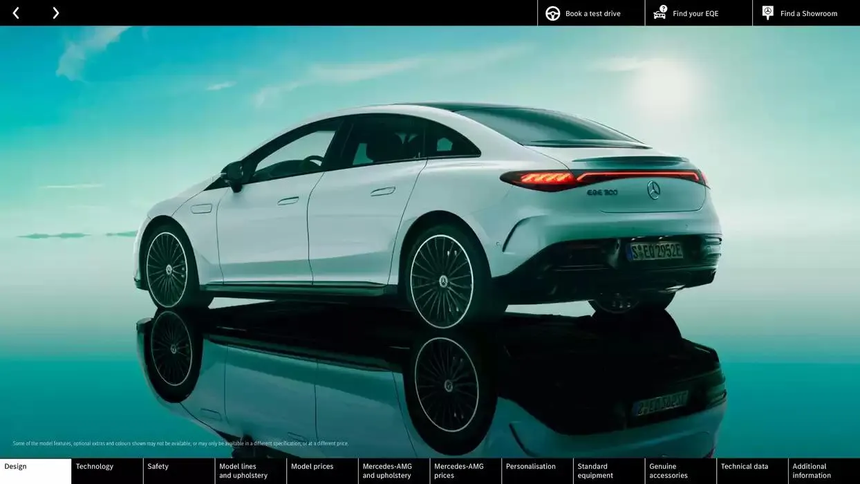 Mercedes Benz EQE Saloon from 24 October to 24 October 2025 - Catalogue Page 4