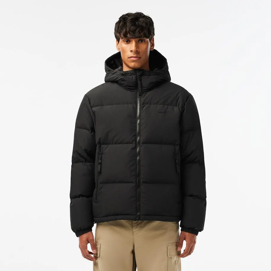 Men's Lacoste Quilted Water-Repellent Short Jacket