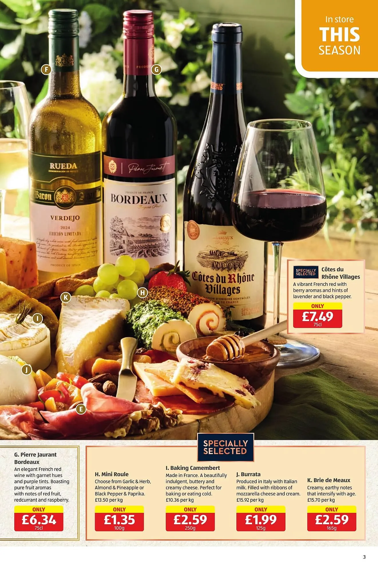 Aldi leaflet from 31 July to 6 August 2025 - Catalogue Page 3