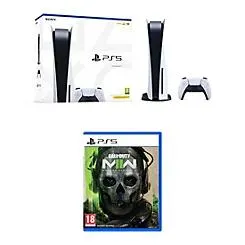 PlayStation 5 (PS5) Disc Console & Call Of Duty: Modern Warfare II (18+)