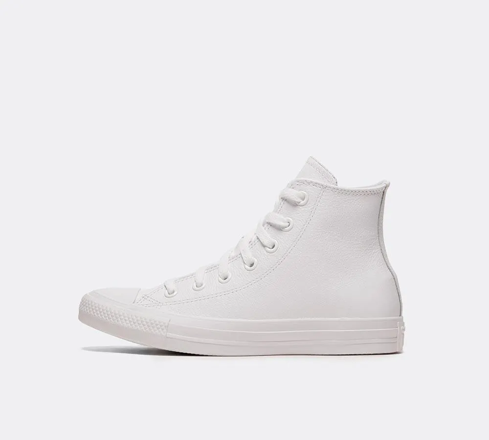 Womens Chuck Taylor All Star High Leather Mono Trainer