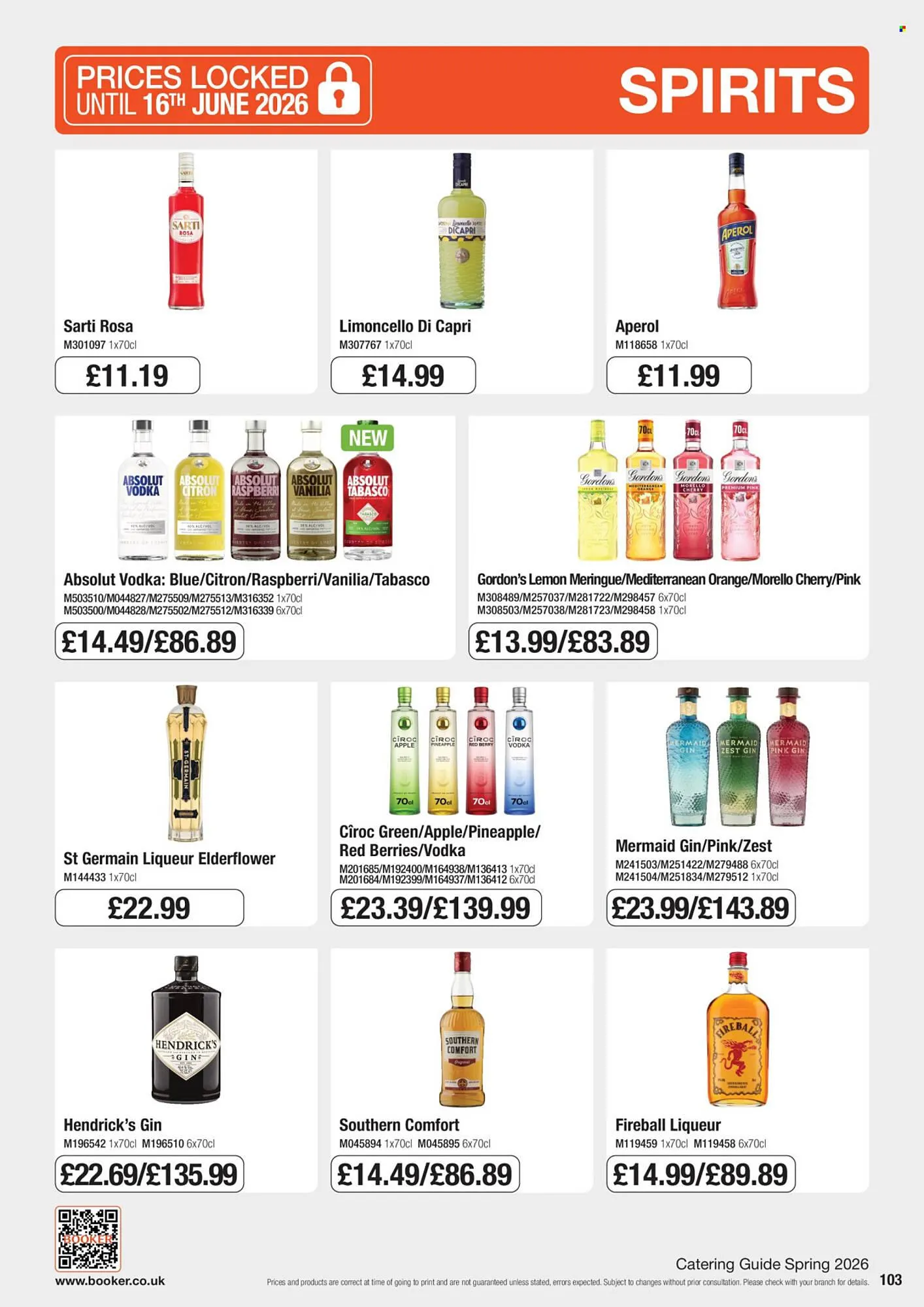 Booker Wholesale brochure from 4 March to 16 June 2026 - Catalogue Page 103