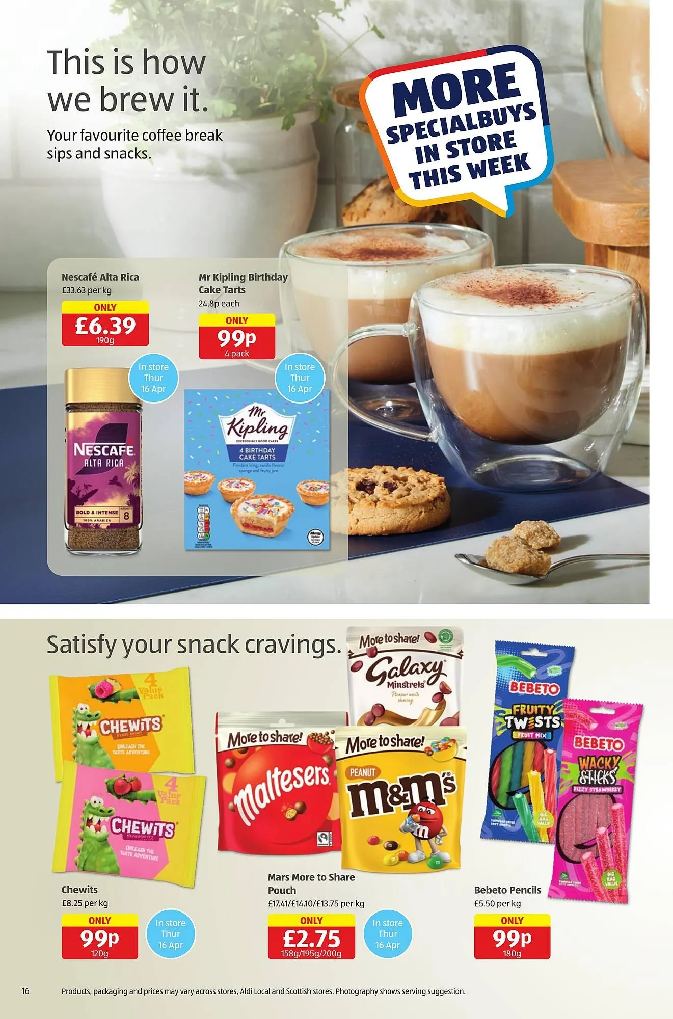 Aldi leaflet from 16 April to 19 April 2026 - Catalogue Page 16