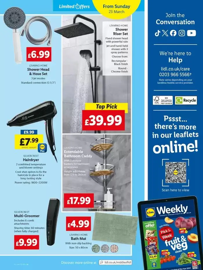 Our best deals for you from 20 March to 26 March 2025 - Catalogue Page 25