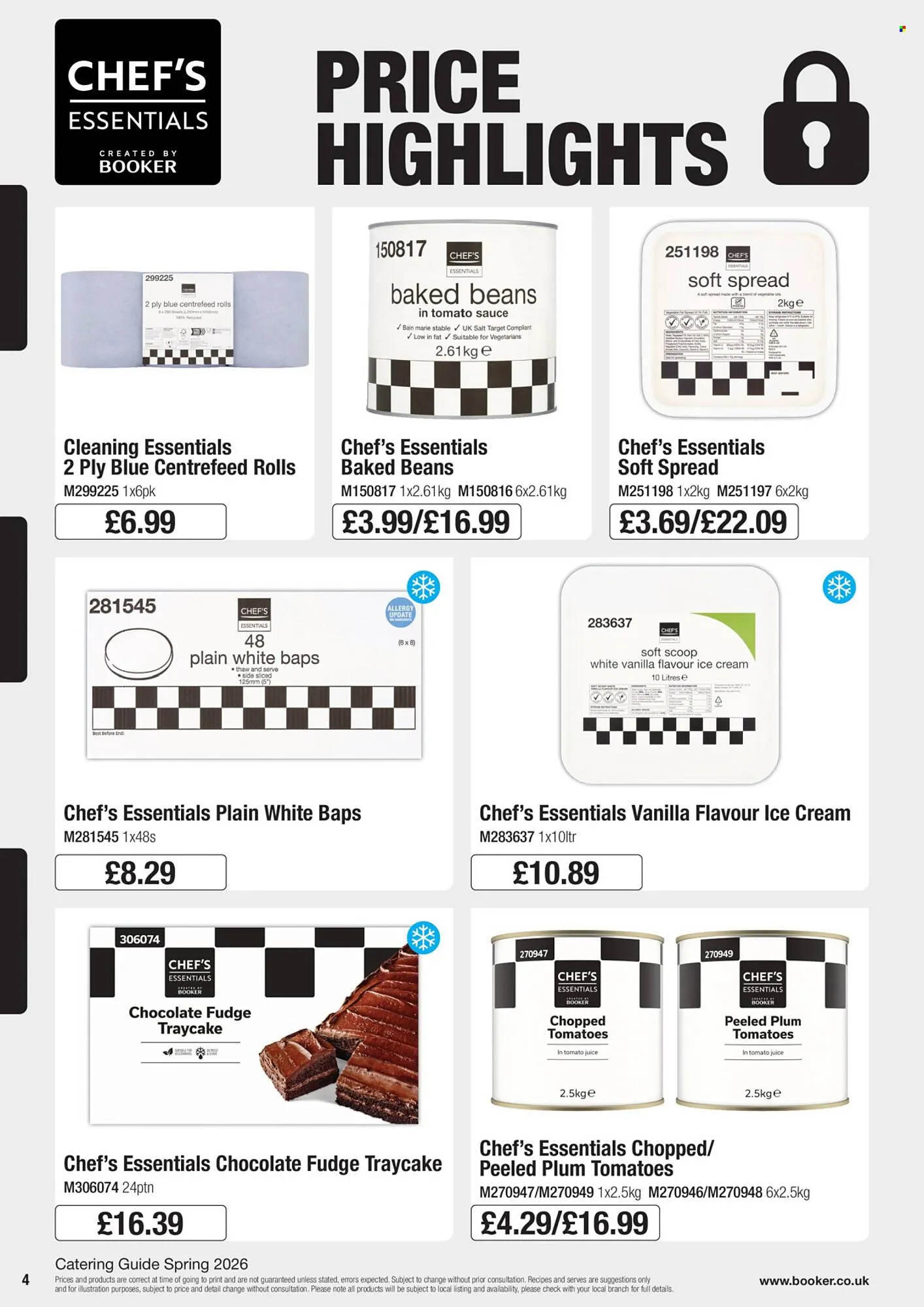 Booker Wholesale brochure from 4 March to 16 June 2026 - Catalogue Page 4