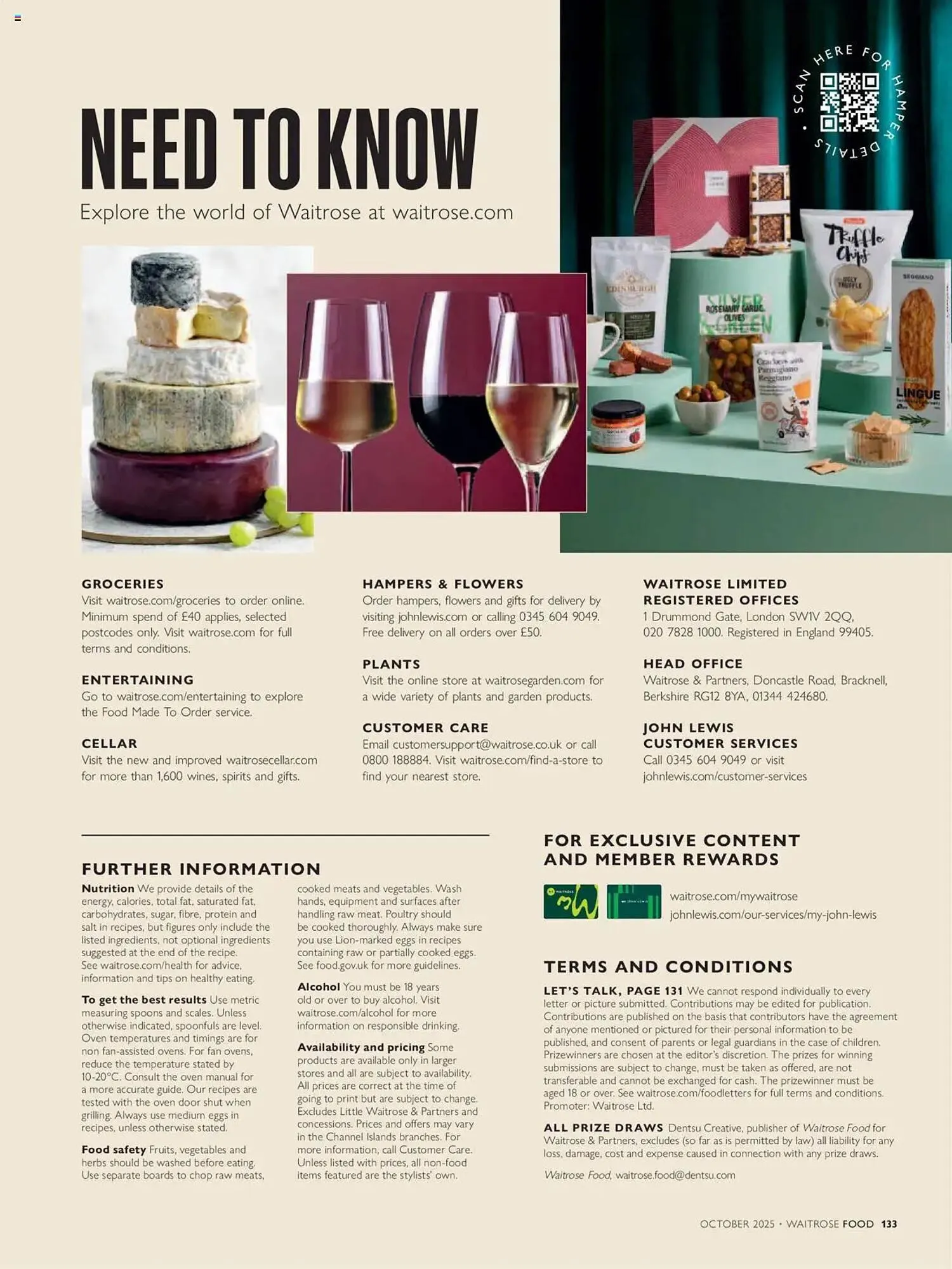 Waitrose catalogue from 1 October to 1 November 2025 - Catalogue Page 133