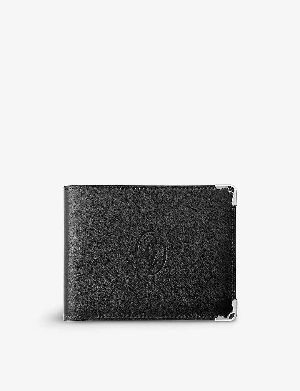 Must de Cartier six-credit card calfskin wallet