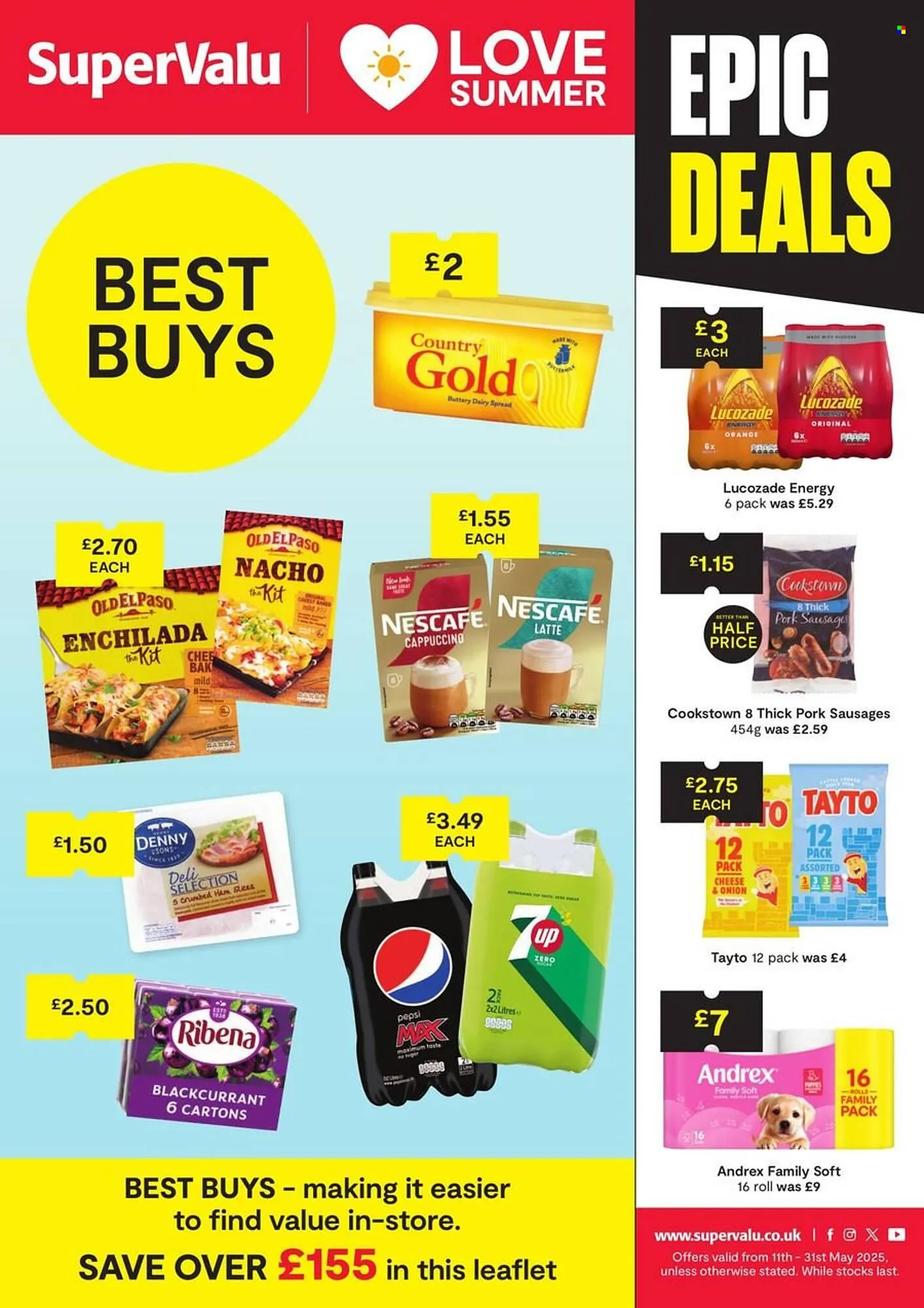 SuperValu leaflet from 11 May to 31 May 2025 - Catalogue Page 1