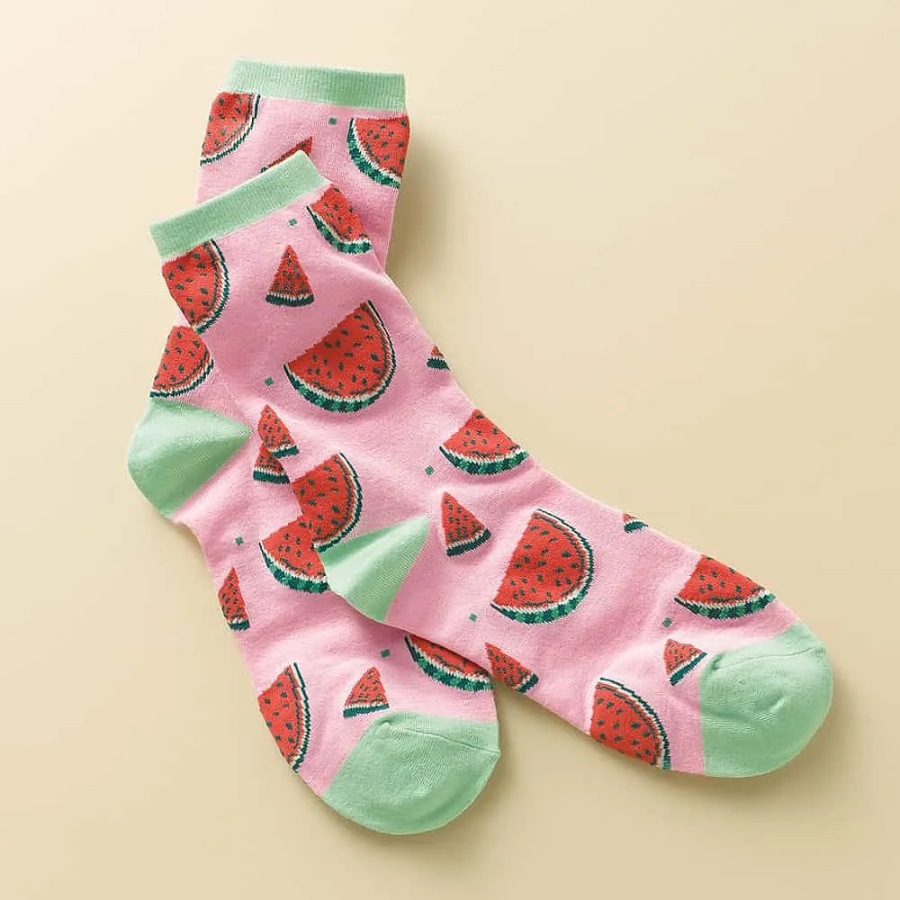 Slice of Summer Ankle Socks