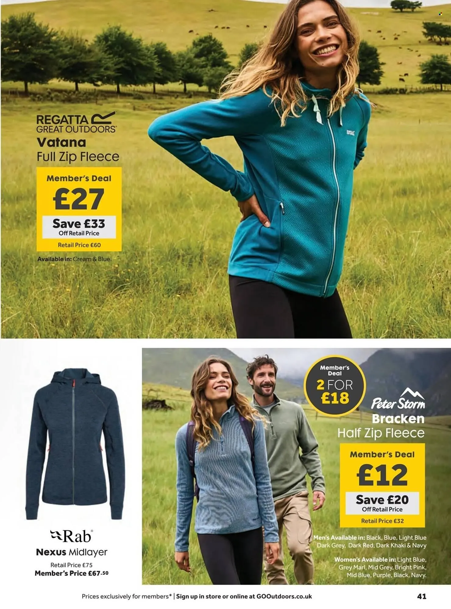 GO Outdoors leaflet from 20 May to 23 June 2025 - Catalogue Page 41