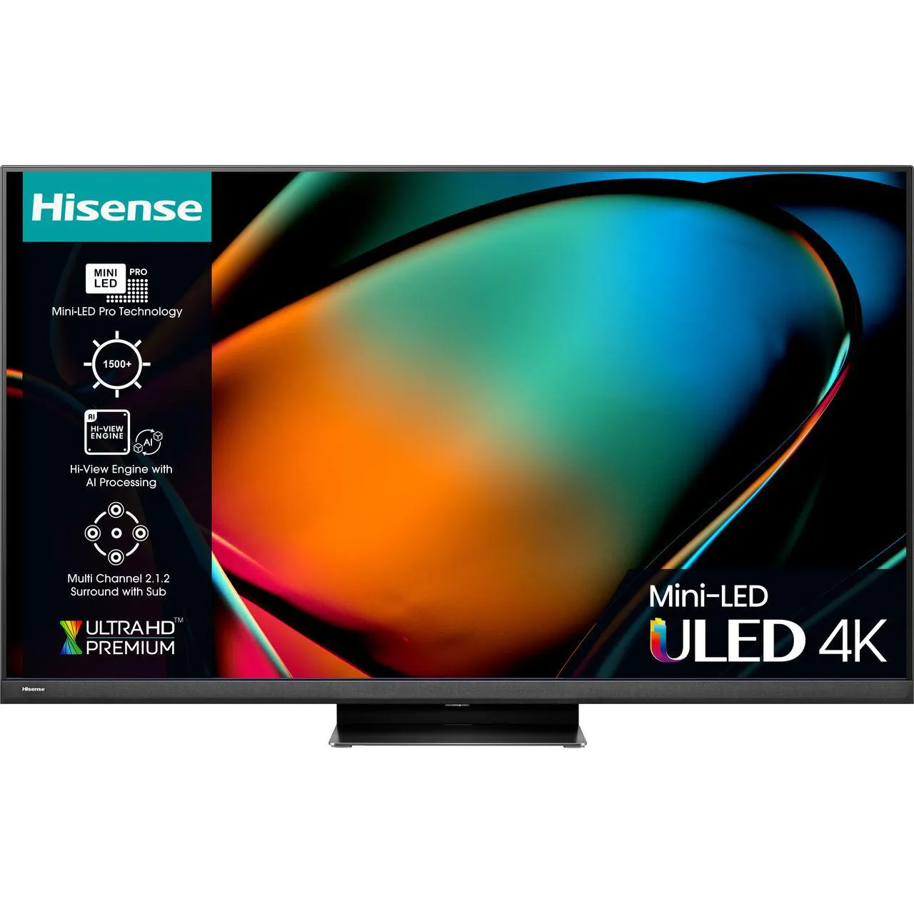 Hisense U8K 75" 4K Ultra HD MiniLED Smart TV - 75U8KQTUK