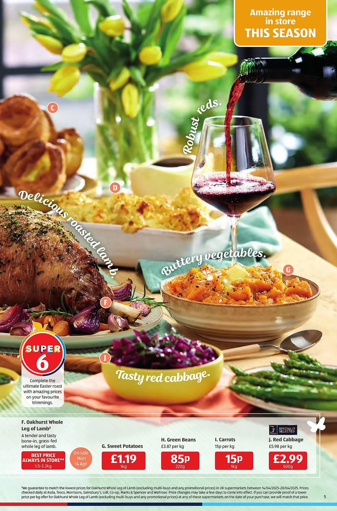 Aldi leaflet from 14 April to 17 April 2025 - Catalogue Page 5