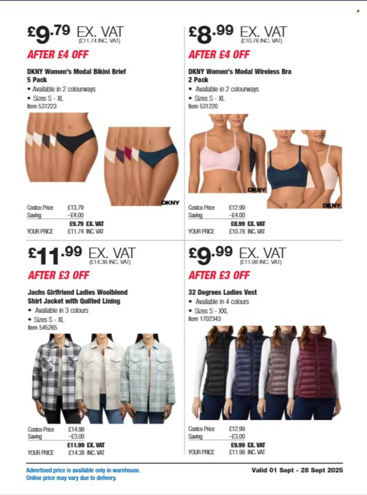 Costco leaflet from 1 September to 28 September 2025 - Catalogue Page 13