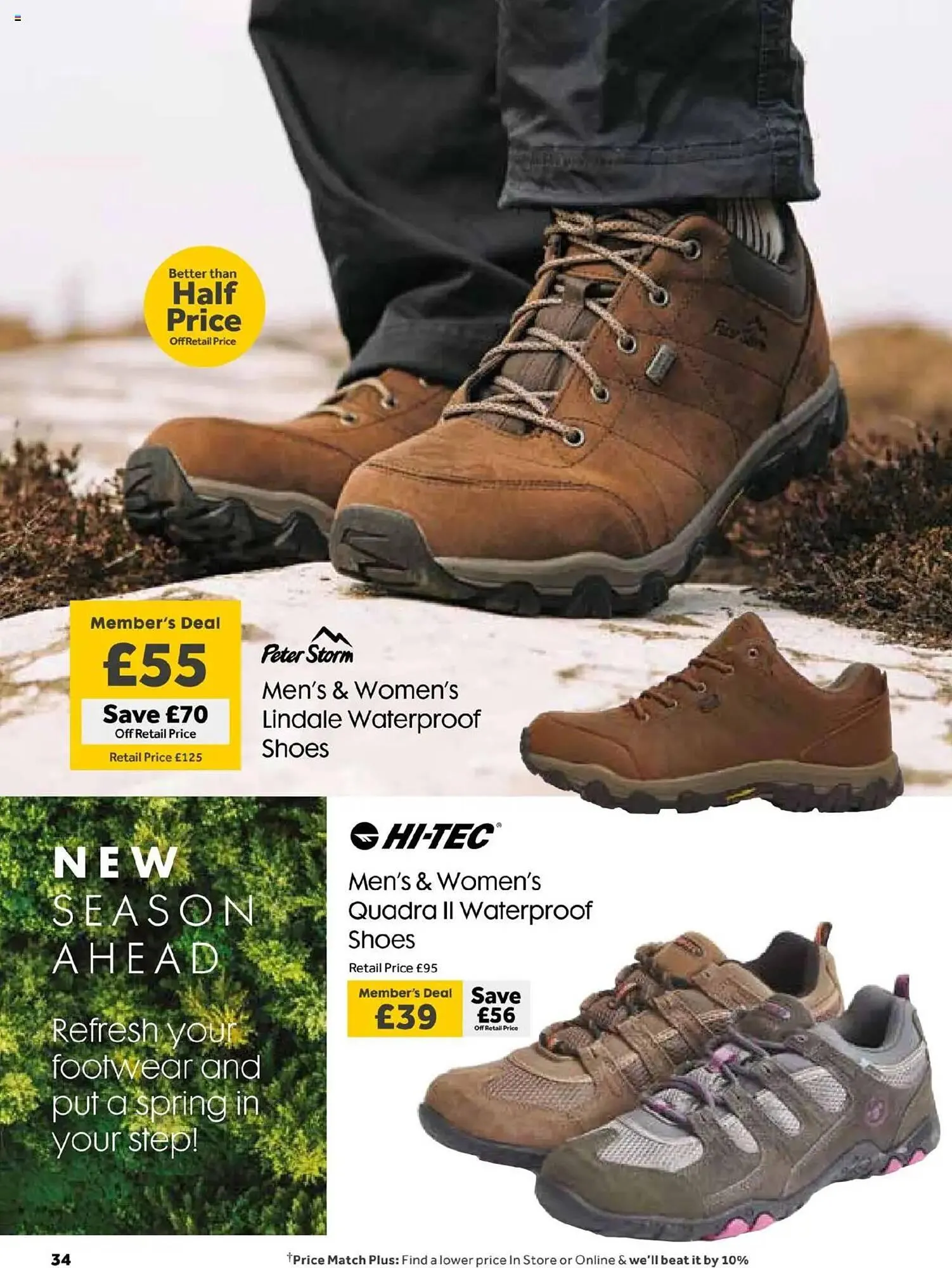 GO Outdoors leaflet from 17 March to 19 April 2025 - Catalogue Page 34