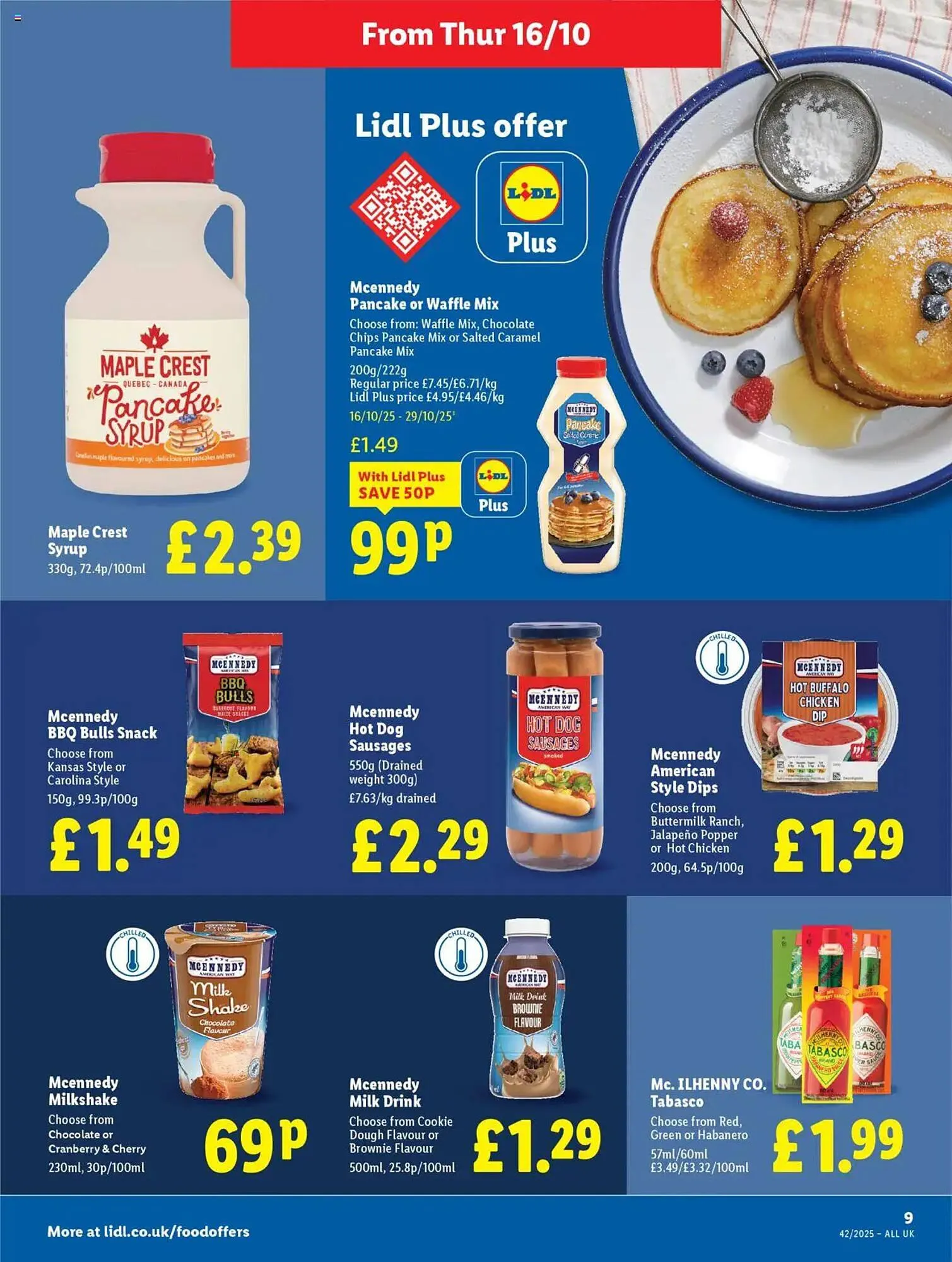 Lidl leaflet from 16 October to 23 October 2025 - Catalogue Page 9