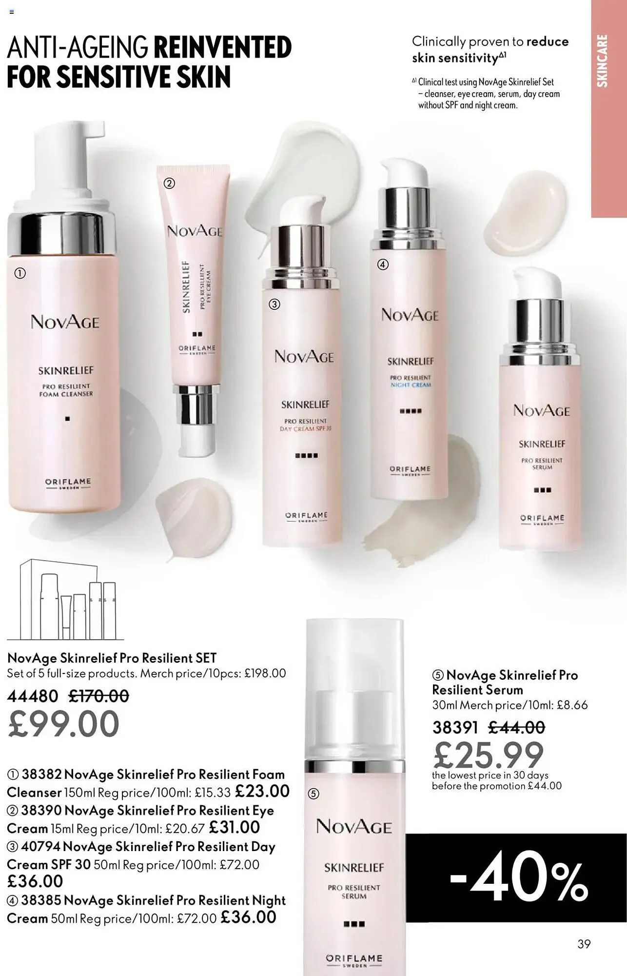 Oriflame leaflet from 11 September to 1 October 2025 - Catalogue Page 39