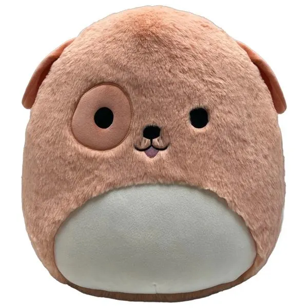 Original Squishmallows Fuzz-A-Mallows 40cm Drella the Dog Soft Toy