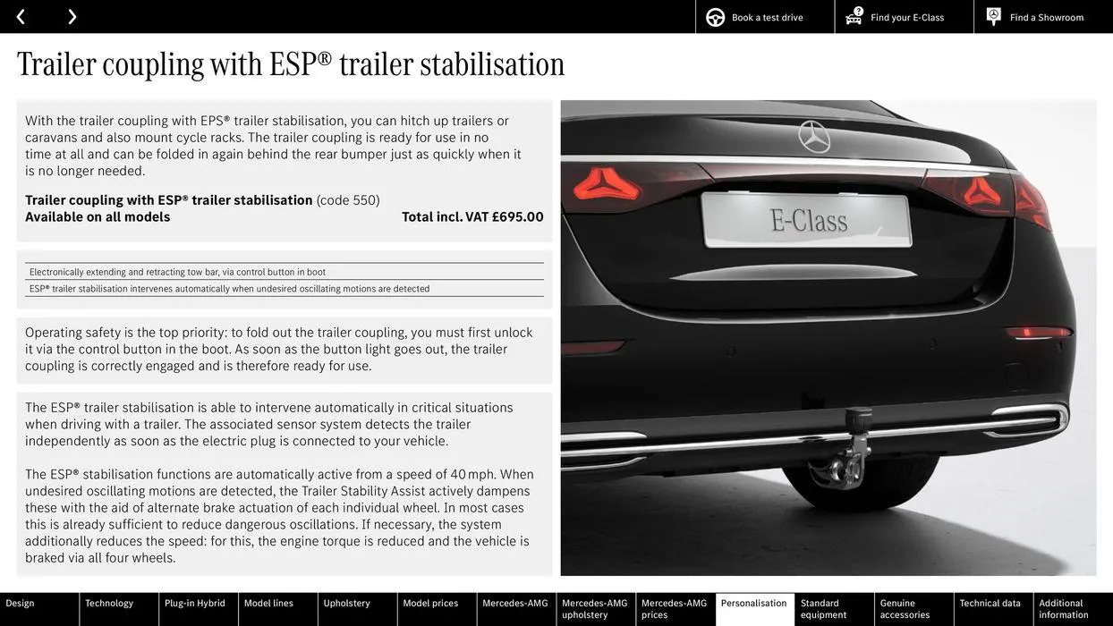 Mercedes Benz New E-Class Saloon from 31 August to 31 August 2025 - Catalogue Page 61