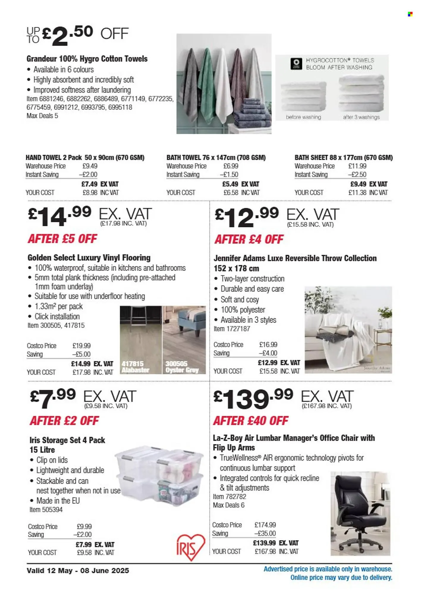 Costco leaflet from 12 May to 8 June 2025 - Catalogue Page 8