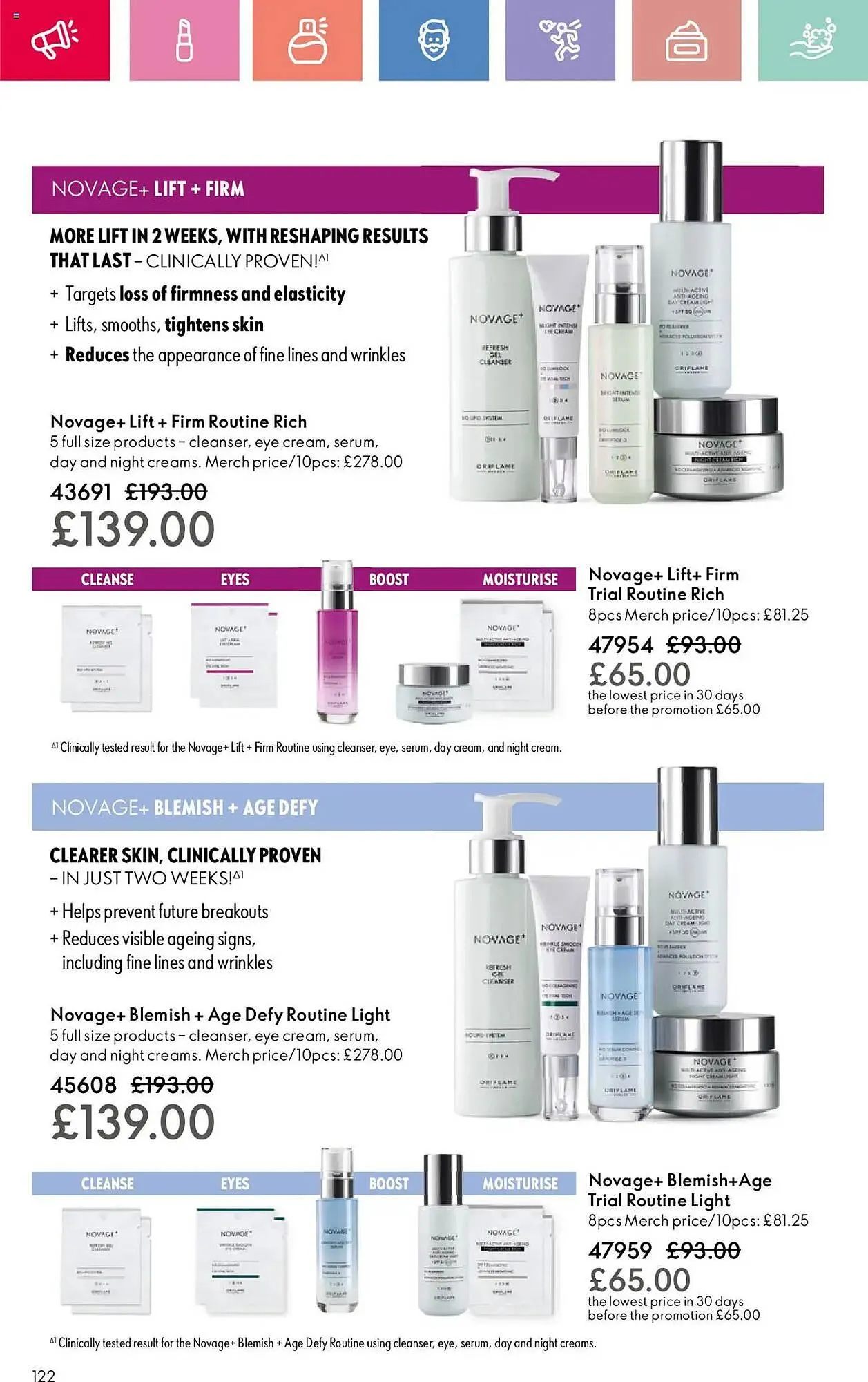 Oriflame leaflet from 10 July to 30 July 2025 - Catalogue Page 122