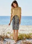 Fernwood Pima Cotton Pencil Skirt