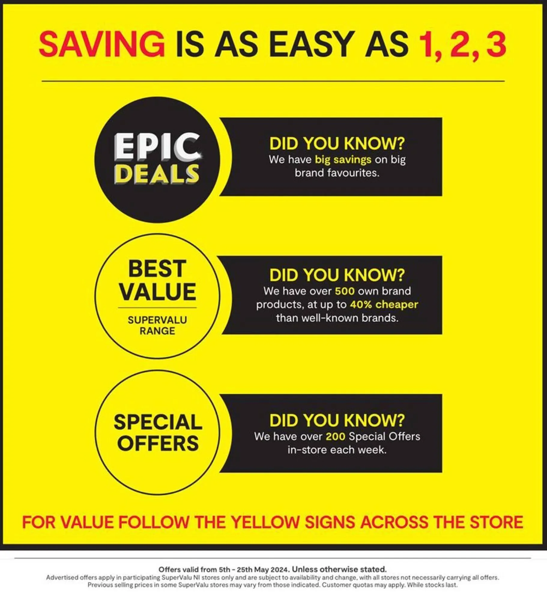 SuperValu leaflet from 7 May to 25 May 2024 - Catalogue Page 24