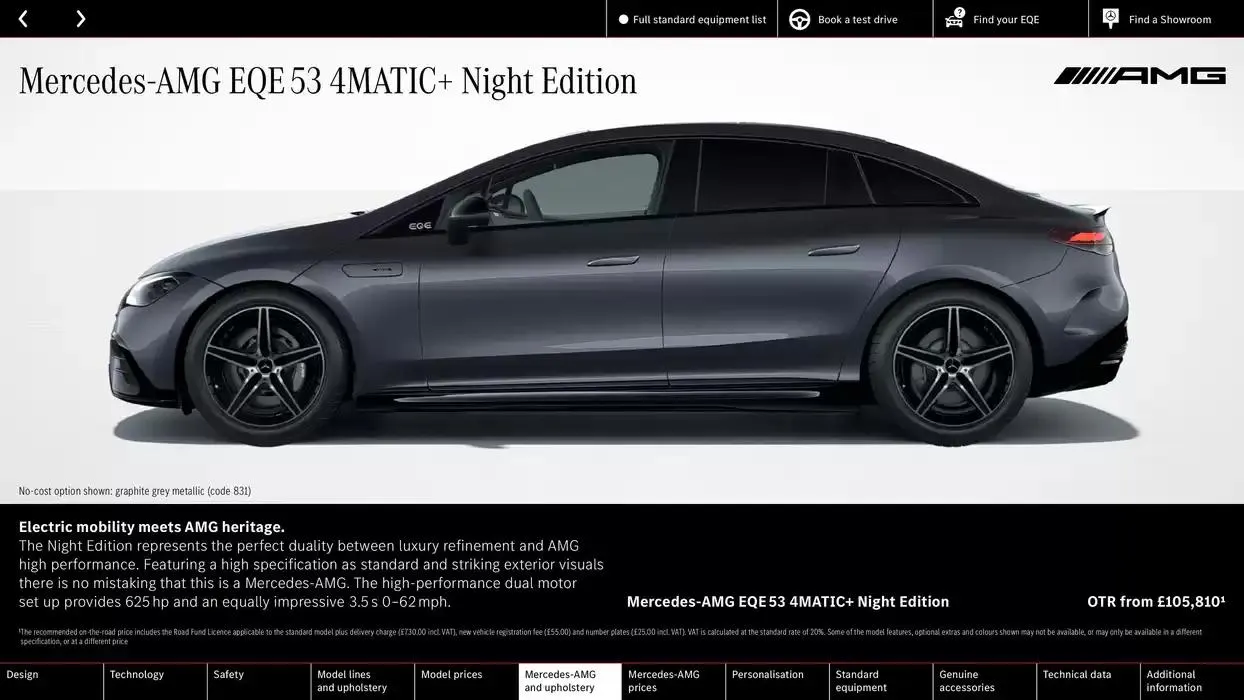 Mercedes Benz EQE Saloon from 24 October to 24 October 2025 - Catalogue Page 39