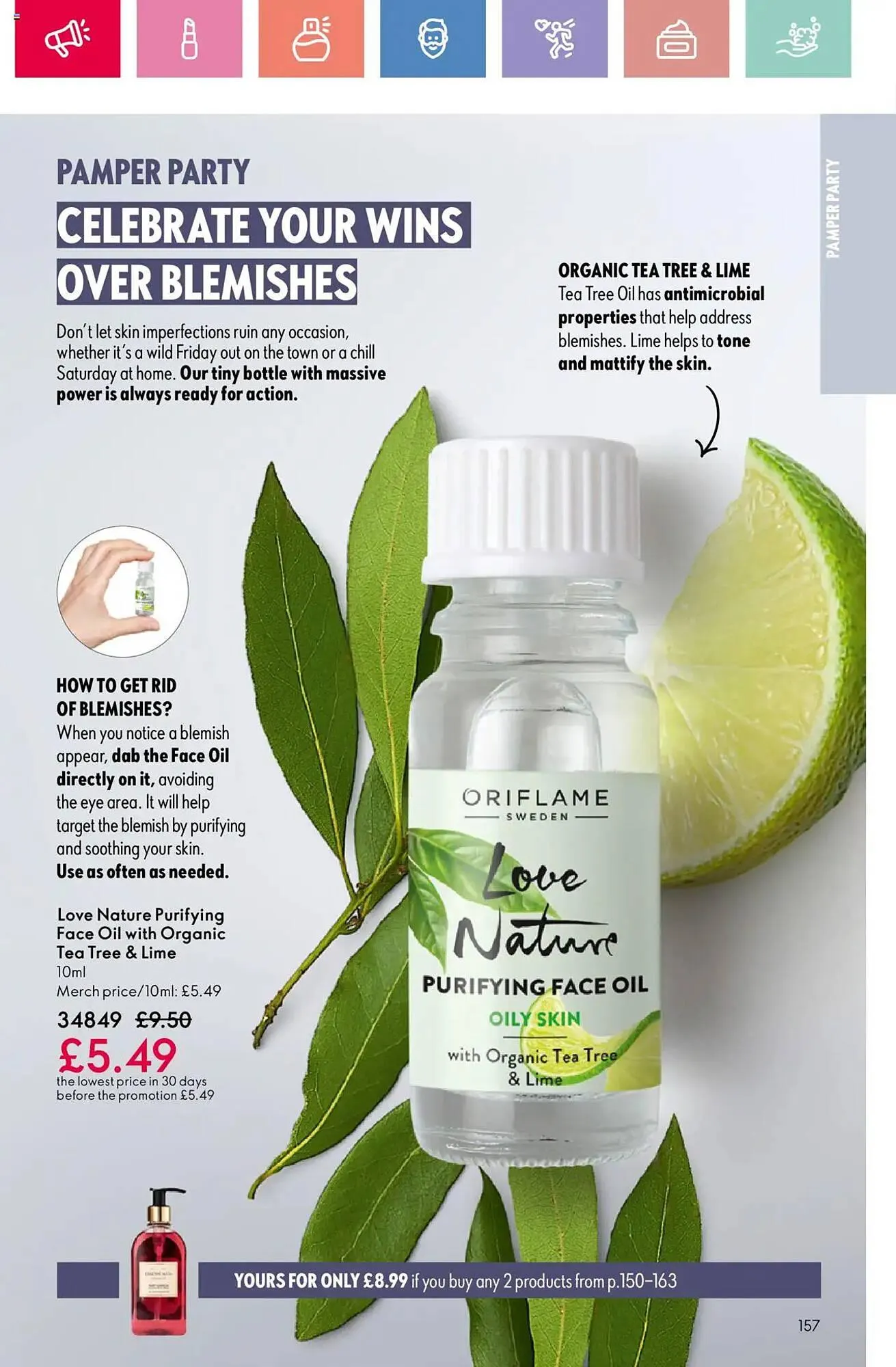 Oriflame leaflet from 31 July to 20 August 2025 - Catalogue Page 157