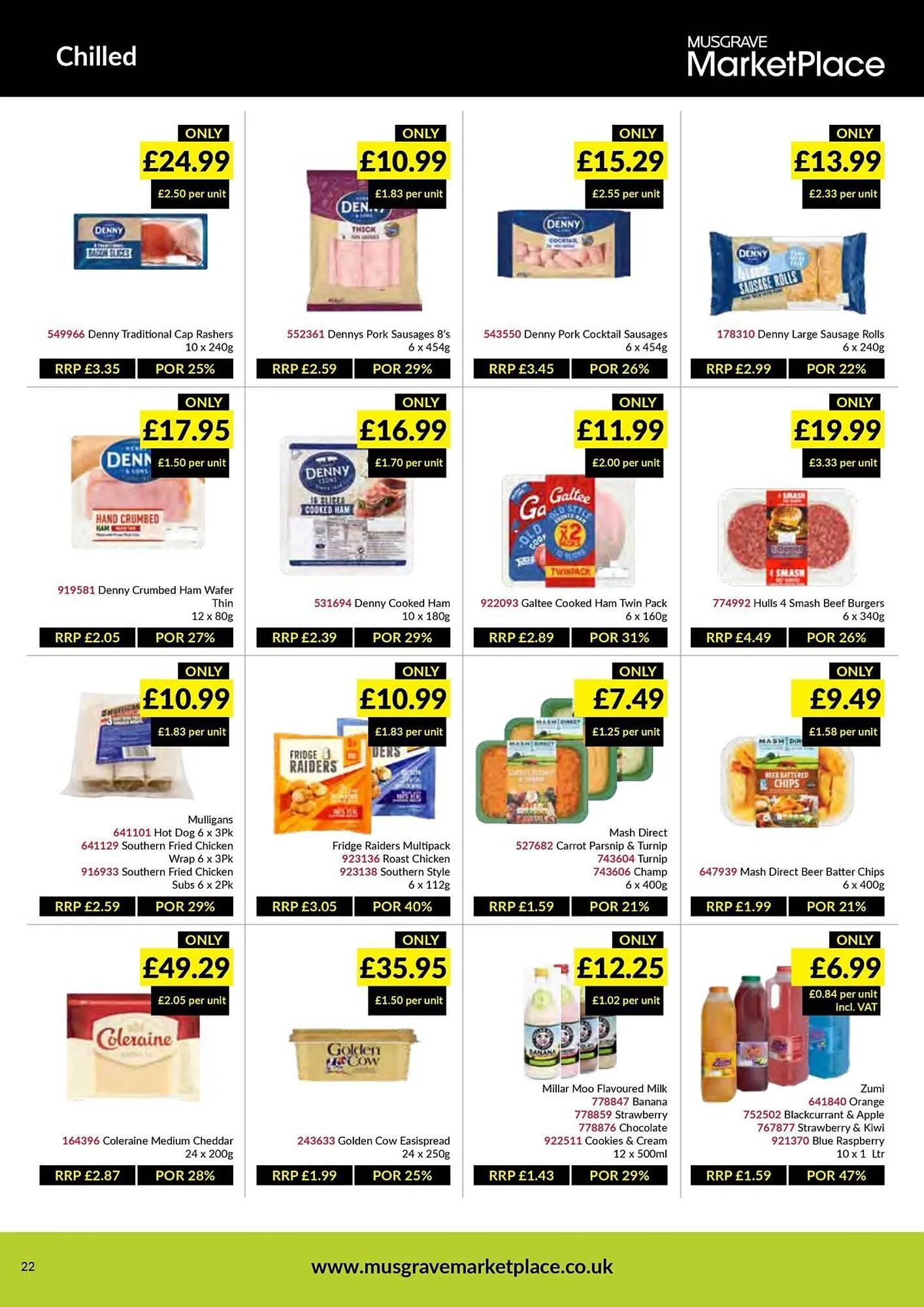 Musgrave MarketPlace leaflet from 27 October to 16 November 2025 - Catalogue Page 22