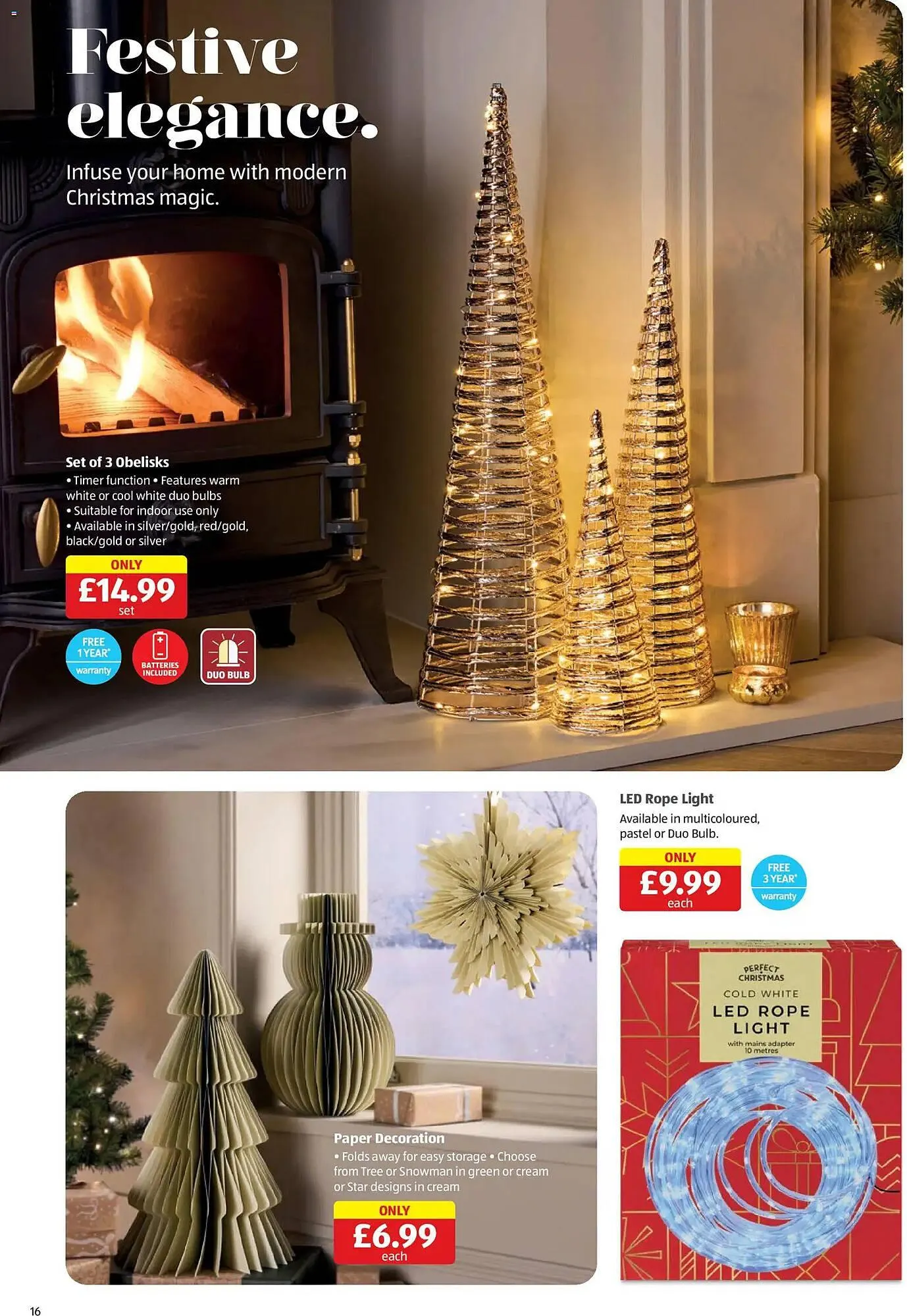 Aldi leaflet from 30 October to 5 November 2025 - Catalogue Page 16