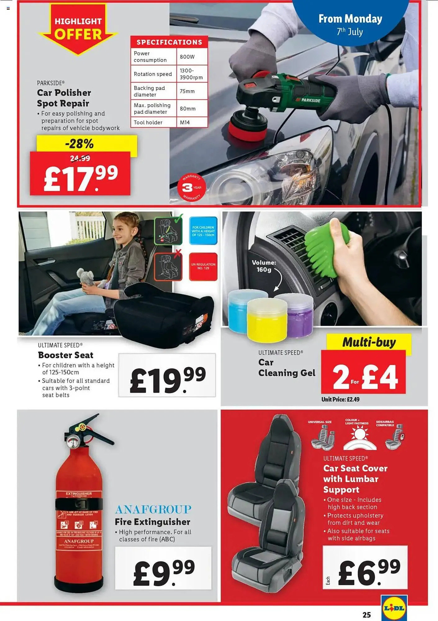 Lidl leaflet from 3 July to 9 July 2025 - Catalogue Page 25