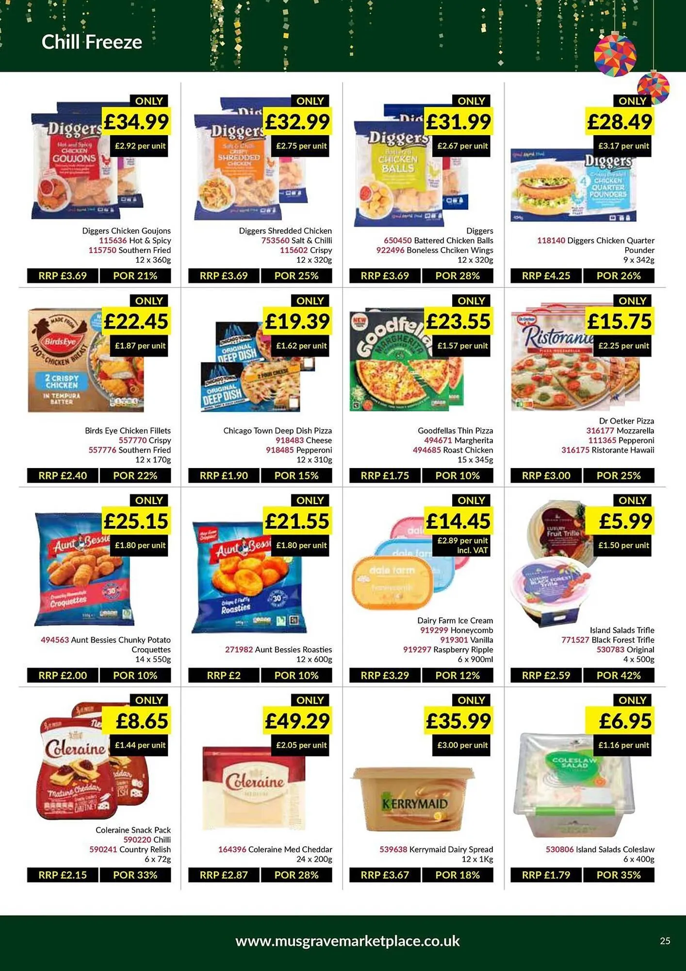 Musgrave MarketPlace leaflet from 8 December to 4 January 2026 - Catalogue Page 25