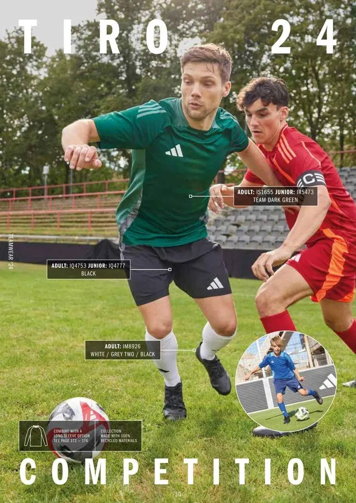 Adidas Teamwear 2024 from 11 March to 31 December 2024 - Catalogue Page 30