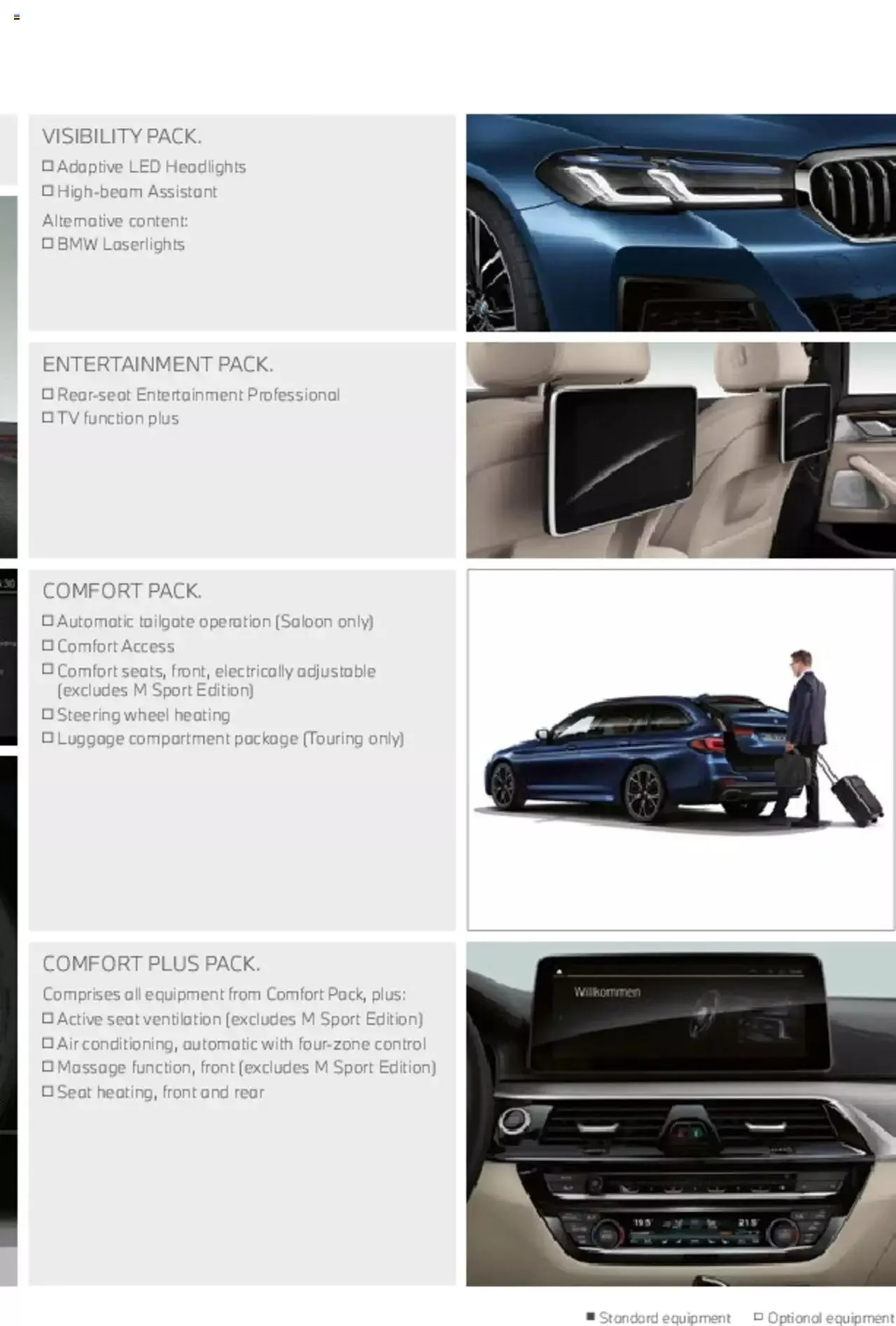 BMW - Saloon and Touring Brochure from 21 January to 31 December 2023 - Catalogue Page 38