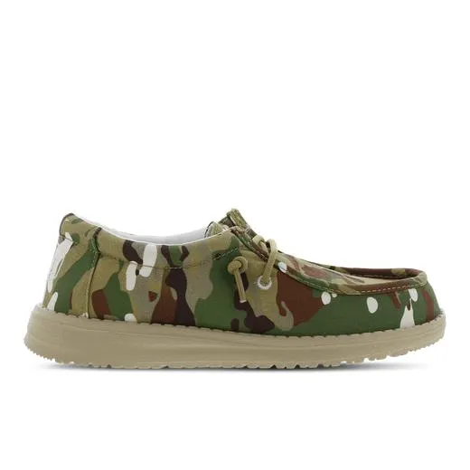HEYDUDE Wally Youth Camouflage