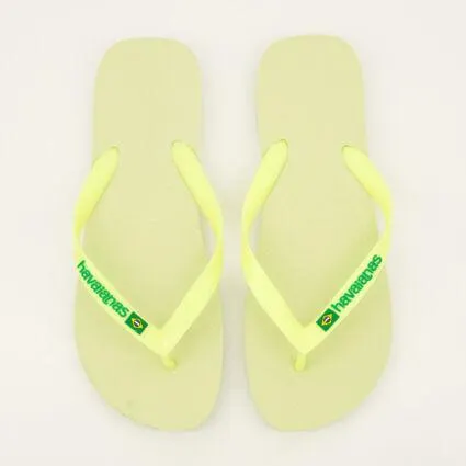 Green Brazil Flip Flops