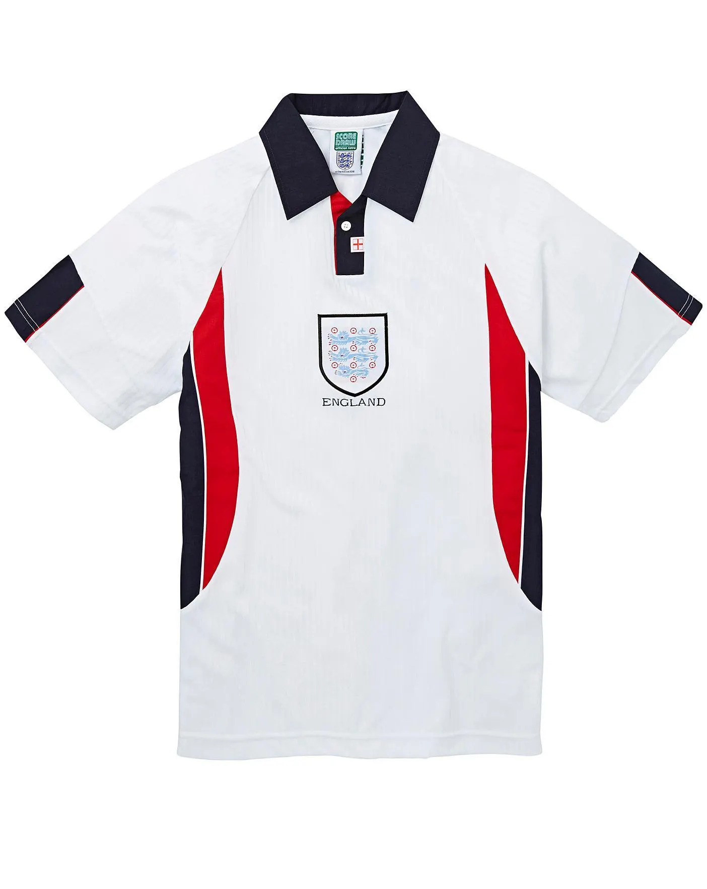Scoredraw England 1998 World Cup Final Retro Football Shirt