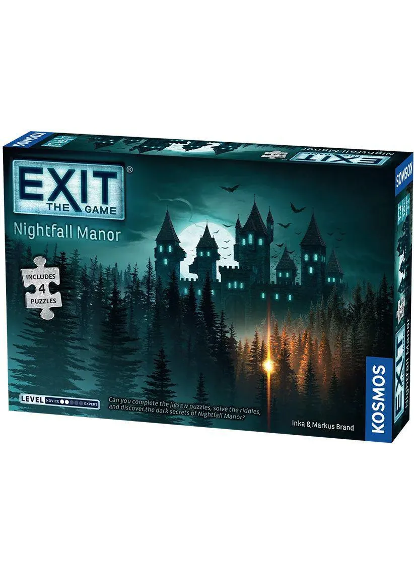 EXIT Nightfall Manor (with jigsaws) (Board Game)