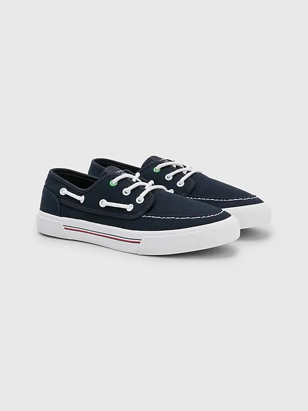 Canvas Signature Boat Shoes